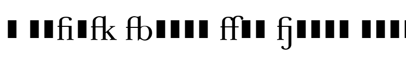 Preview of Baskerville1757Ligatures Regular