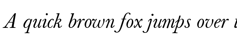 Preview of BaskervilleBook RegularItalic