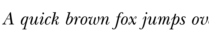 Preview of BaskervilleNova Italic