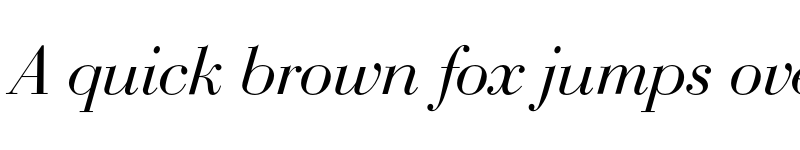 Preview of Bauer Bodoni D Regular Italic