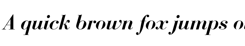 Preview of BauerBodDDemBol Italic