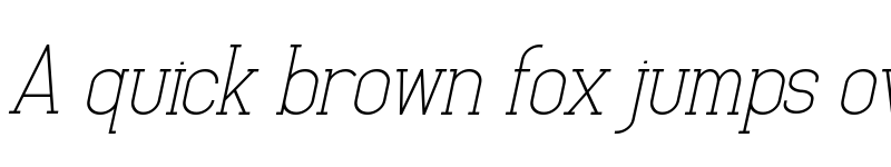 Preview of Baxley Regular Italic