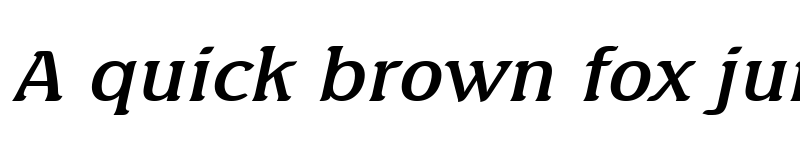 Preview of Beach Wide Italic