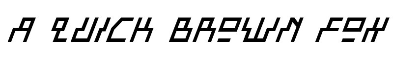 Preview of Beam Rider Italic Italic