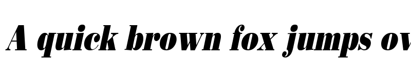 Preview of Beau Condensed Italic