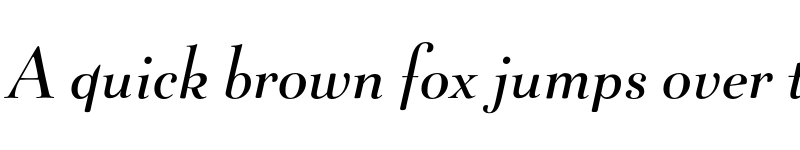 Preview of Belucian Demi Italic