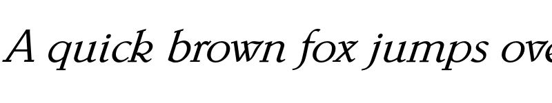 Preview of BelweEF-Italic Regular