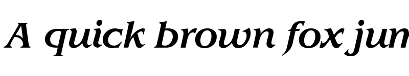 Preview of BenjaminSerifMedium RegularItalic