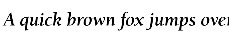 Preview of BerkeleyOldStyItcT Bold Italic