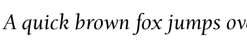 Preview of BerkeleyOldStyItcTEEMed Italic