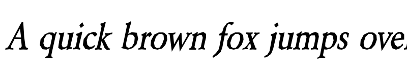 Preview of Berylium bold Italic