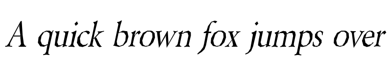 Preview of Berylium Italic