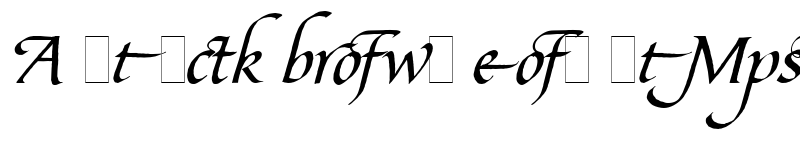 Preview of Bible Script Flourishes LET Plain