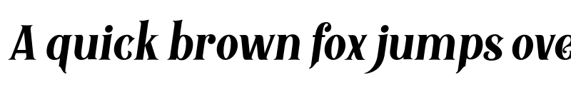 Preview of Black Quality Italic