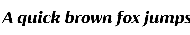Preview of Blacker Sans Text Extrabold Italic