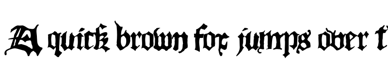 Preview of Blackletter HPLHS