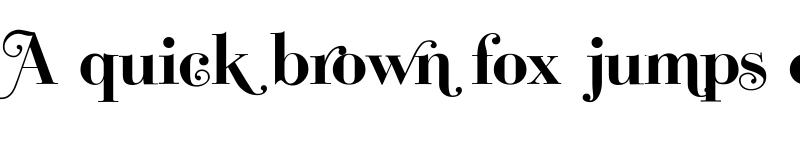 Preview of Bodoni Classic Swashes Bold