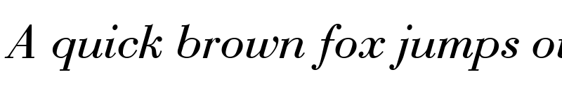 Preview of Bodoni-DTC Italic