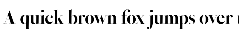 Preview of Bodoni Ferrara Banner Extra Bold