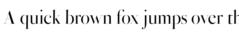 Preview of Bodoni Ferrara Banner Medium