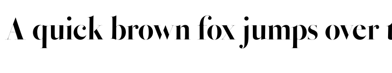 Preview of Bodoni Ferrara Hairline Extra Bold