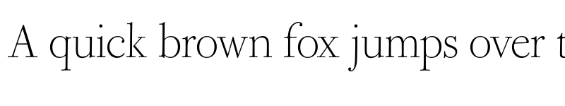 Preview of Bodoni Ferrara Origin Extra Light