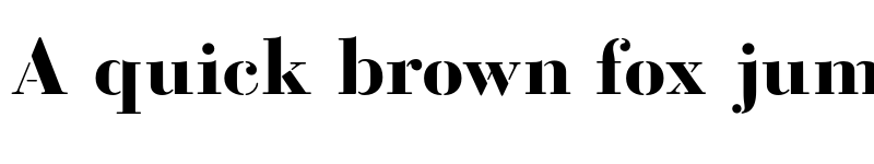 Preview of Bodoni Fragile Sharp