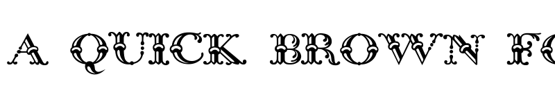 Preview of Bodoni Initials Regular