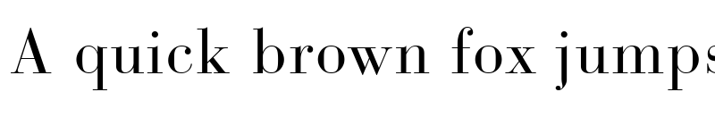 Preview of Bodoni Recut Condensed SSi Condensed