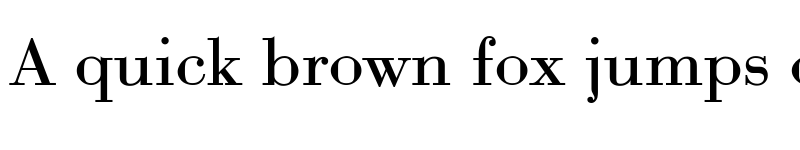 Preview of Bodoni-Roman-DTC Regular