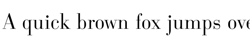 Preview of Bodoni-Serial-Light Regular