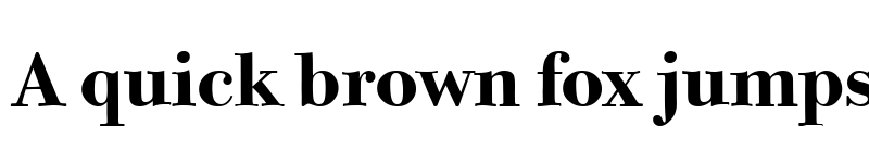 Preview of Bodoni Twelve ITC TT Bold