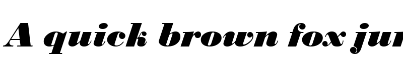 Preview of BodoniH Bold Italic