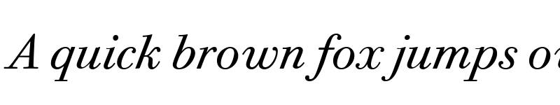 Preview of BodoniTweITCBoo Italic