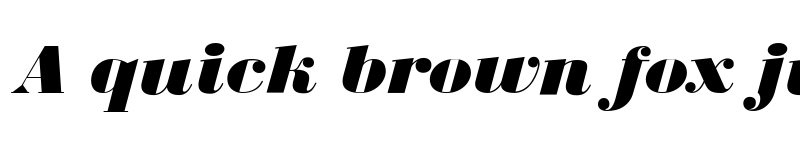 Preview of BodoniUltraFLF Medium Italic