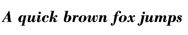 Preview of Bodony Bold Italic