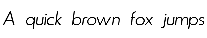 Preview of Boilover Light Italic