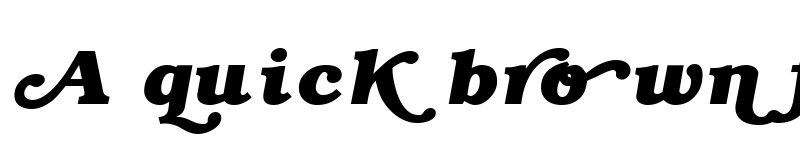 Preview of Bookman Bold Swash Bold Italic