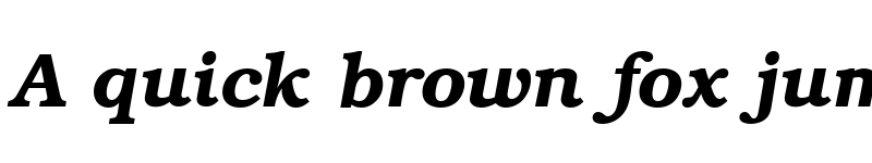 Preview of Bookman CE Bold Italic