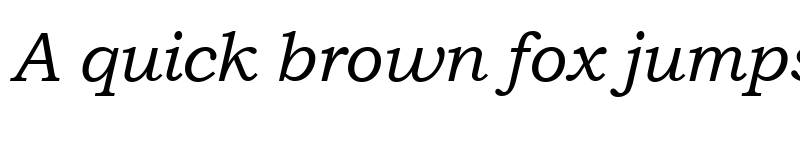 Preview of Bookman Old Style Cyr Italic