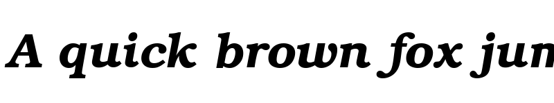 Preview of Bookman OsF Bold Italic