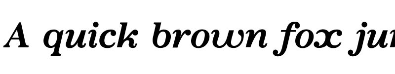 Preview of Bookseller Cp Ample Bold Italic