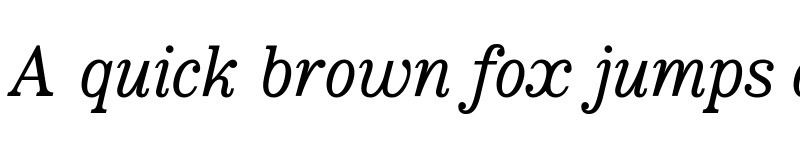 Preview of Bookseller Cp Ample Italic