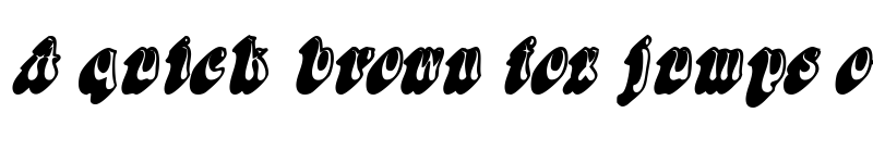 Preview of BoopShadow Bold Italic
