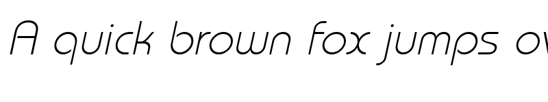 Preview of BordeauxLight Italic