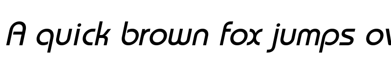 Preview of BordeauxMedium Italic