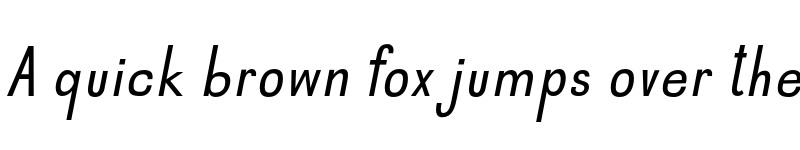 Preview of Boronia Italic