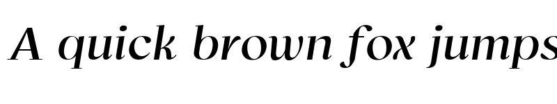 Preview of Bovino-RegularItalic Regular