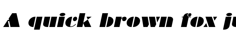 Preview of Bravado Italic