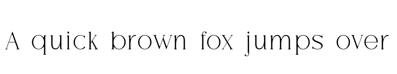 Preview of Breadley Serif Thin